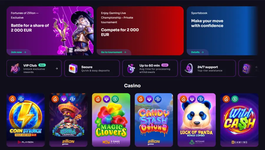 WinSpirit casino